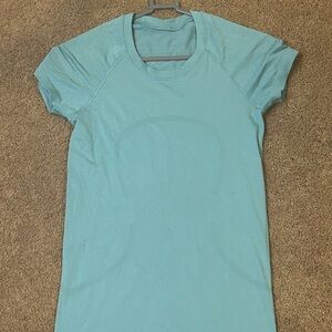 Women's Blue Athletic Top